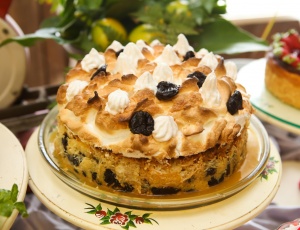 Torta Suprema (Ameixa e Coco)